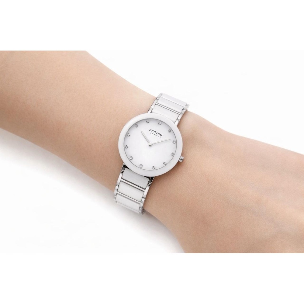 BERING‎ – Women’s Ceramic Stainless Steel Watch | Model 11435-754